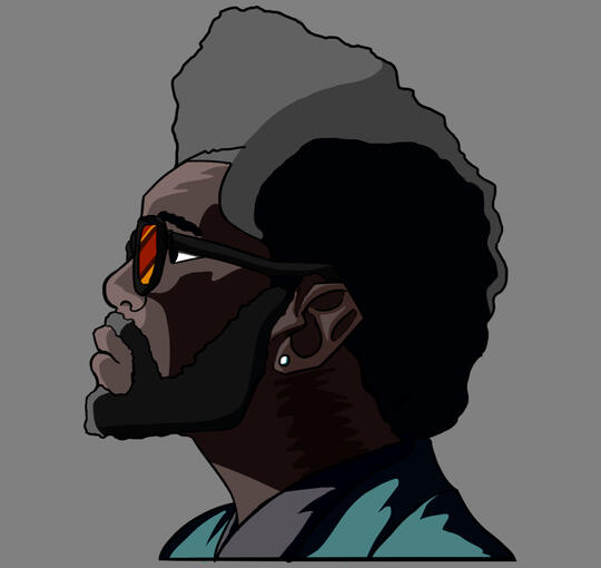 The weeknd fan art