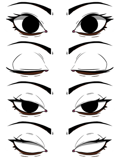 Eyes assets to 3D model