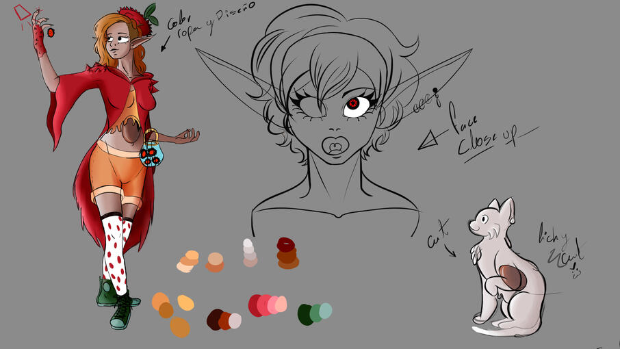 Concept art of a fruit